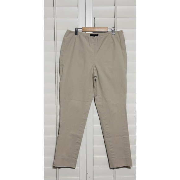 Lafayette 148 Women Size 10 Chrystie Ankle Stretch Tapered Leg Pants Career - Picture 1 of 10